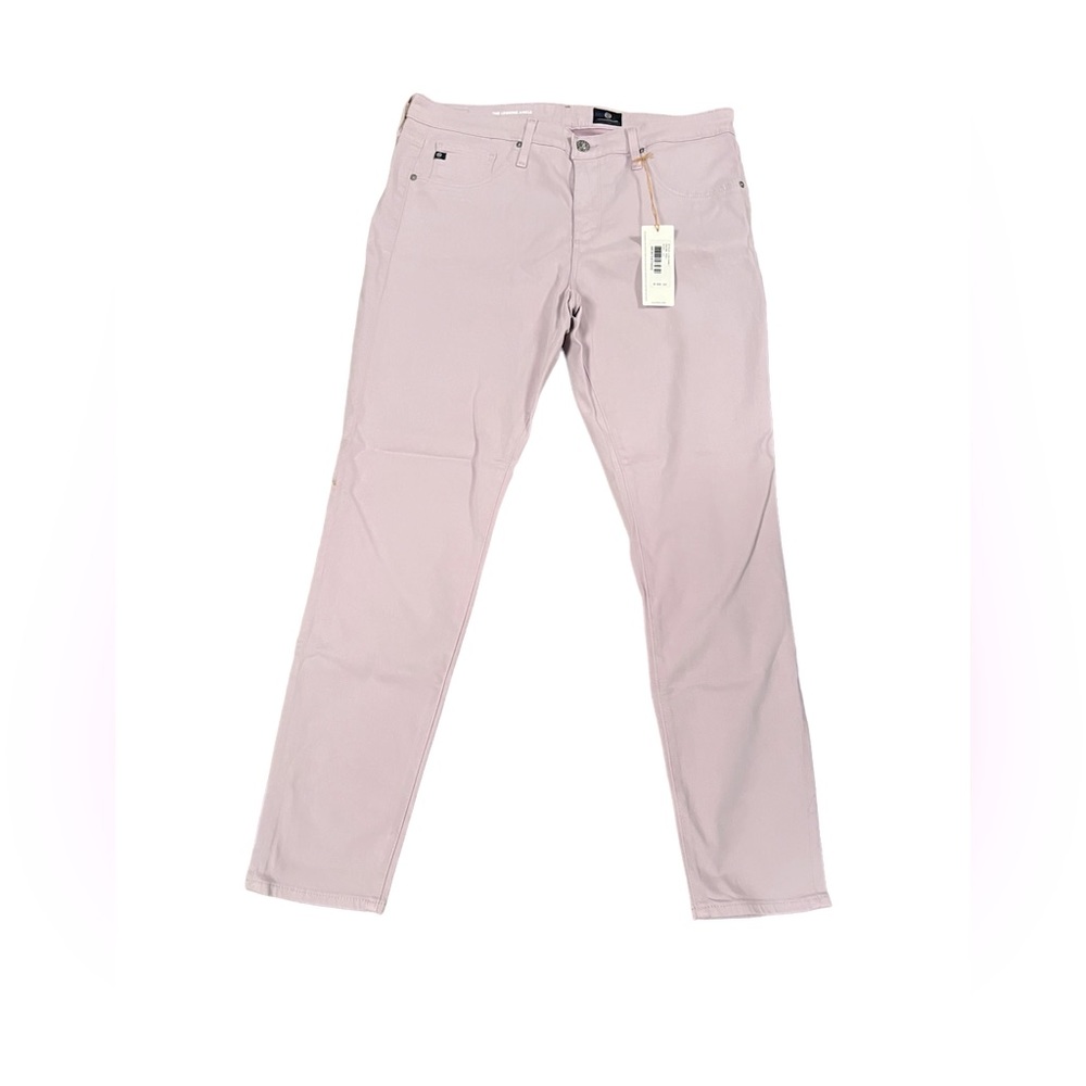 BN AG Adriano Goldschmied Lavender Legging Pants skinny Ankle size 31